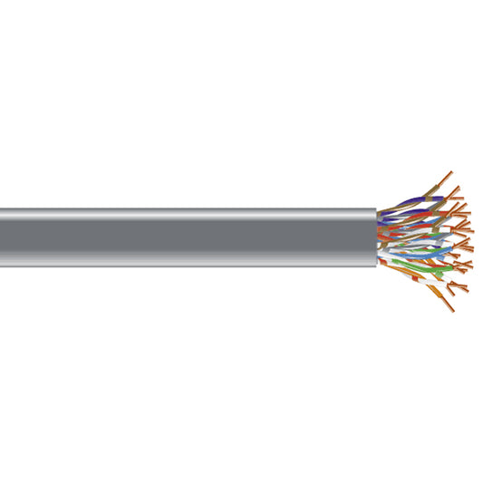 CAT3 TELCO BULK CABLE - SOLID, UNSHIELDED, PVC, 50-PIN, 500-FT. (152.4-M), GSA,