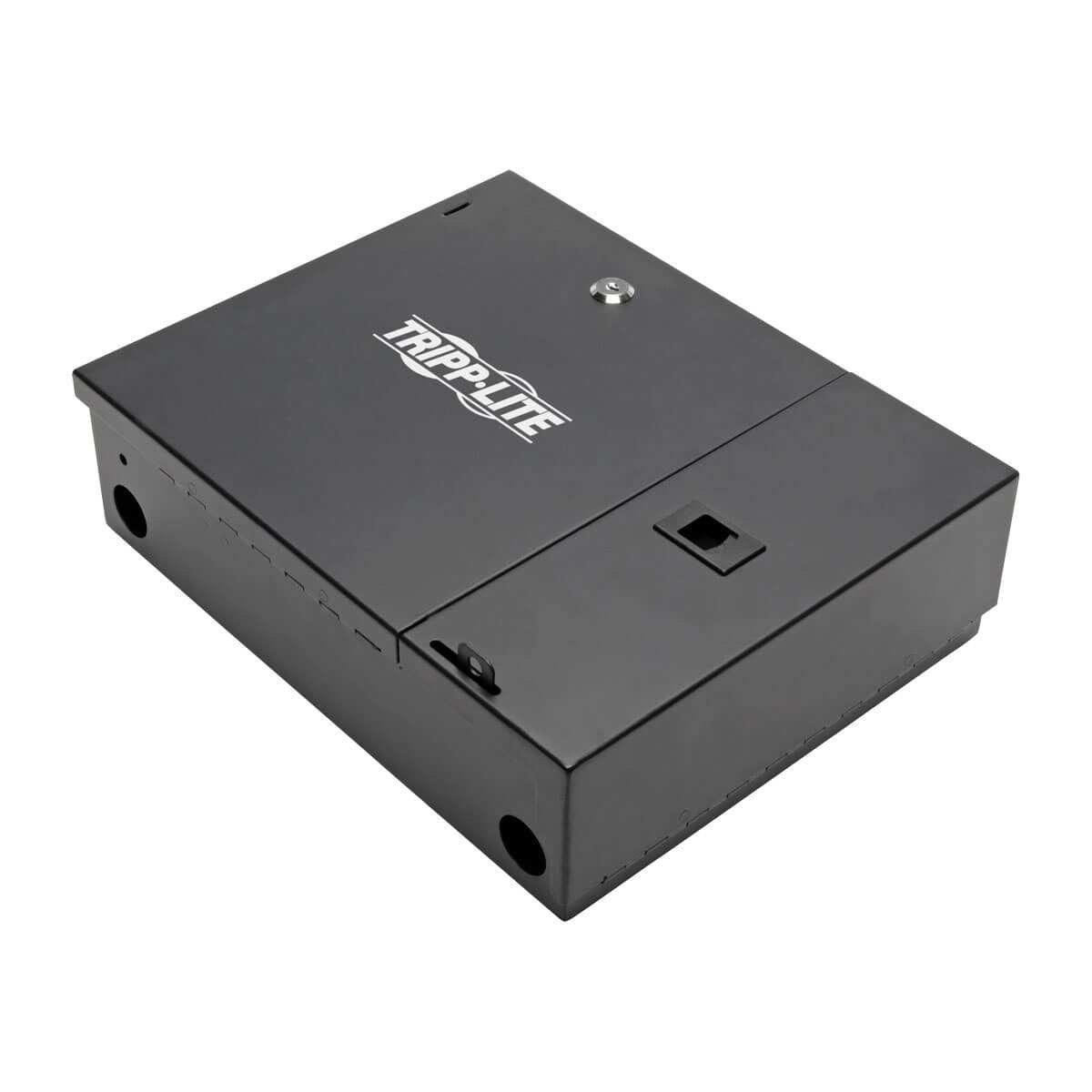 FIBER OPTIC WALLMOUNT DISTRIBUTION ENCLOSURE, 4-PANEL CAPACITY