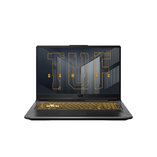 ASUS TUF Gaming F17 TUF706HE-DS74 notebook i7-11800H 17.3" Full HD IntelÂ® Coreâ„¢ i7 16 GB DDR4-SDRAM 512 GB SSD NVIDIA GeForce RTX 3050 Ti Wi-Fi 6 (802.11ax) Windows 10 Home Gray