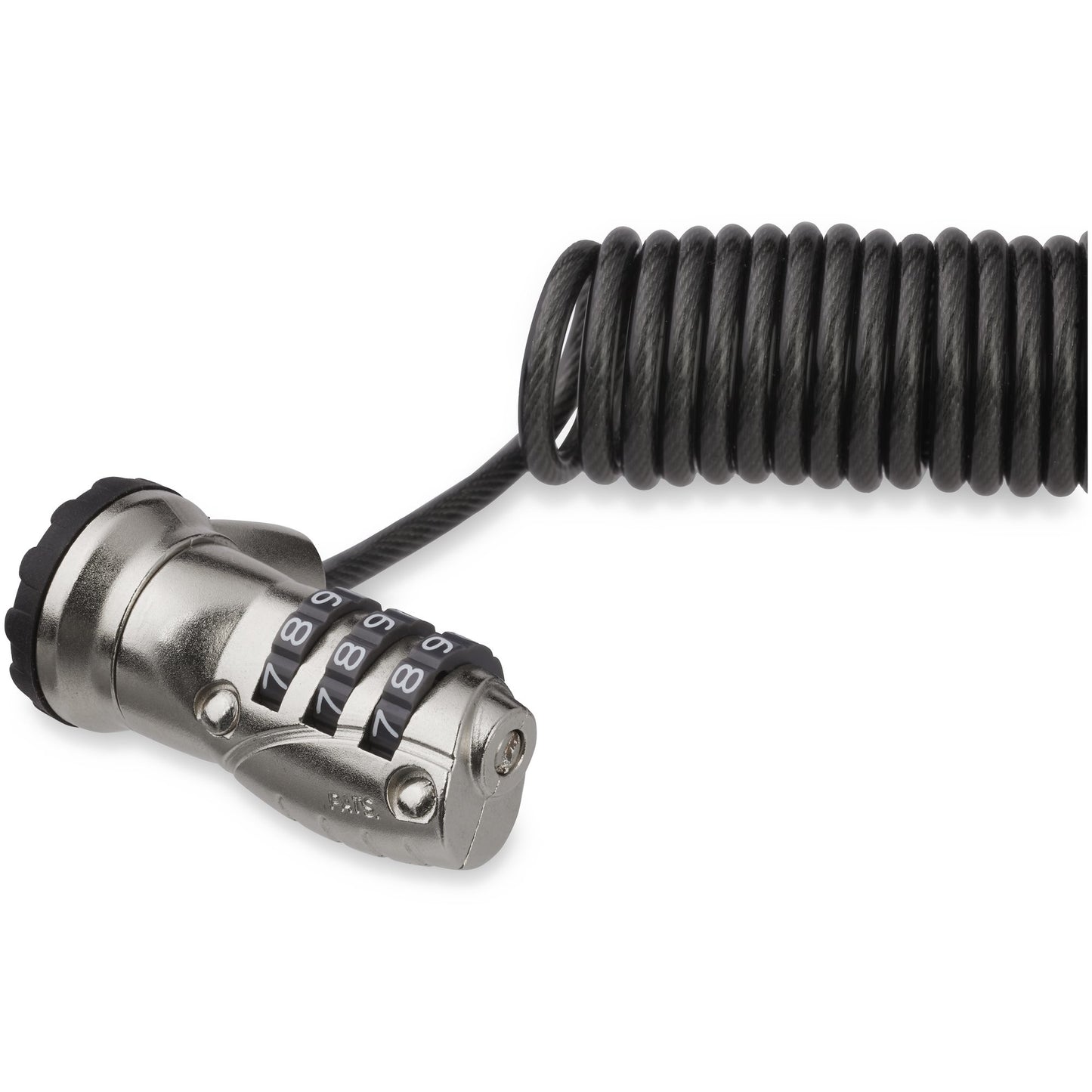 LTLOCK3DCOIL - StarTech.com COILED LAPTOP CABLE LOCK K-SLOT - COMBO