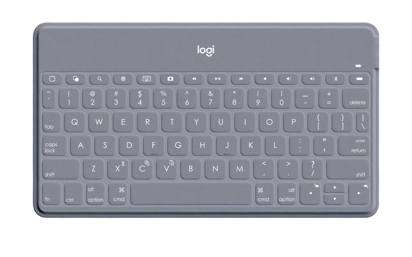 KEYS-TO-GO ULTRA SLIM KEYBOARD WITH ADD-ON IPHONE STAND (STONE) IPAD &