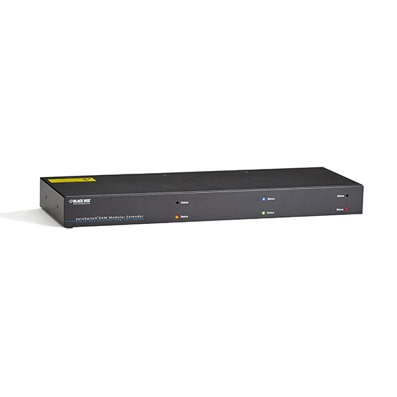 MODULAR KVM EXTENDER HOUSING CHASSIS - POWER SUPPLY AND REDUNDANCY OPTION, 6-SLO