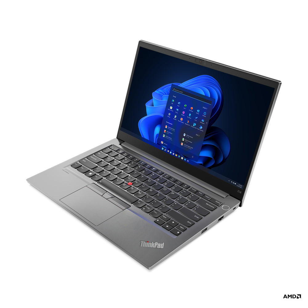 Lenovo ThinkPad E14 5625U Notebook 14" Full HD AMD Ryzenâ„¢ 5 8 GB DDR4-SDRAM 256 GB SSD Wi-Fi 6 (802.11ax) Windows 11 Pro Metallic