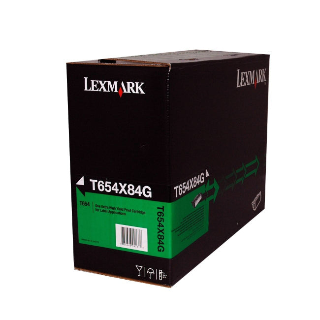 Lexmark T654X84G toner cartridge Original Black 1 pcs