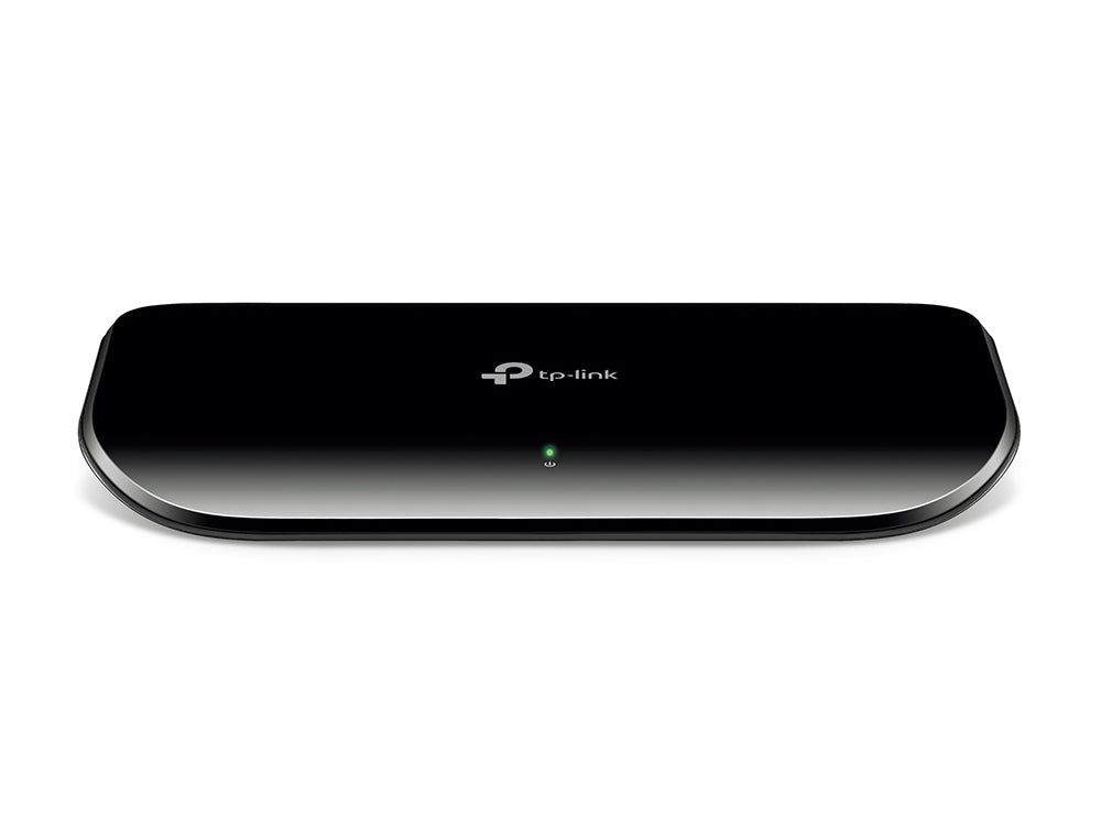 TL-SG1008D - TP-Link SG1008D 8 X RJ-45 PORTS 10/100/1000BASE-T UNMANAGED RACK-MOUNTABLE GIGABIT ETHERNET NETWORK SWITCH