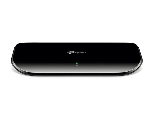 TL-SG1008D - TP-Link SG1008D 8 X RJ-45 PORTS 10/100/1000BASE-T UNMANAGED RACK-MOUNTABLE GIGABIT ETHERNET NETWORK SWITCH