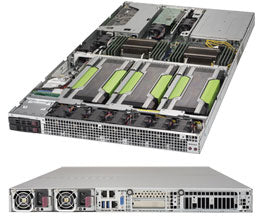 SYS-1028GQ-TRT - Supermicro SUPER SERVER-INTEL, X10DGQ-O-P, 118GHE-R2K03B, BLACK