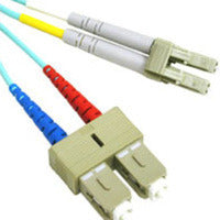 C2G 30m USA 10Gb LC/SC Duplex 50/125 Multimode Fiber Patch Cable fiber optic cable 1181.1" (30 m)