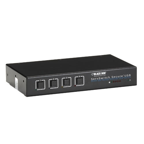 SW4009A-USB-EAL - Black Box 4-PORT SECURE KVM SWITCH VGA US