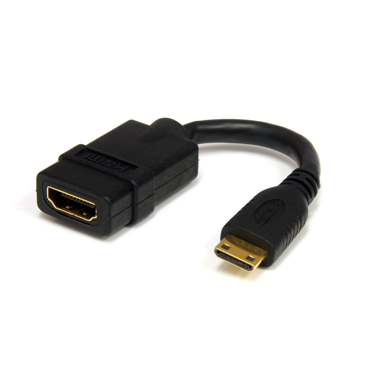 HDACFM5IN - StarTech.com MINI HDMI TO HDMI ADAPTER 4K 30HZ/FULL HD 1080P/10.2 GBPS BANDWIDTH/8CH AUDIO/H