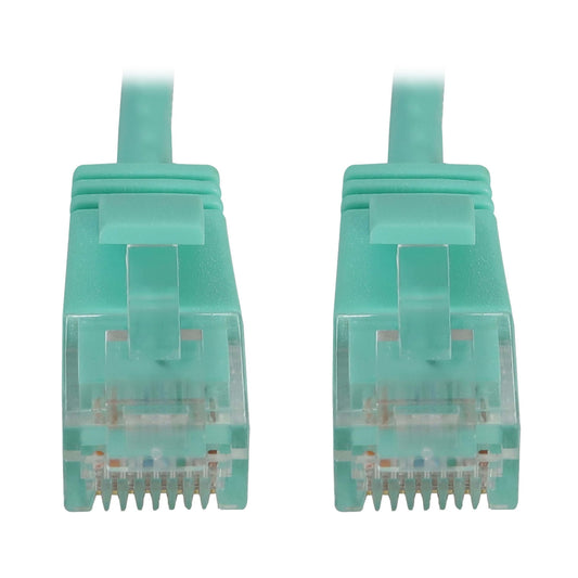 Tripp Lite N261-S25-AQ networking cable Aqua color 300" (7.62 m) Cat6a U/UTP (UTP)