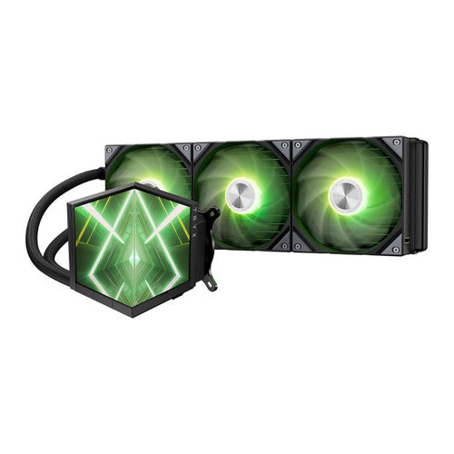 L-S360A-DM3M-G0K - TRYX STAGE 360 ARGB Black Dual-Screen AIO Liquid CPU Cooler