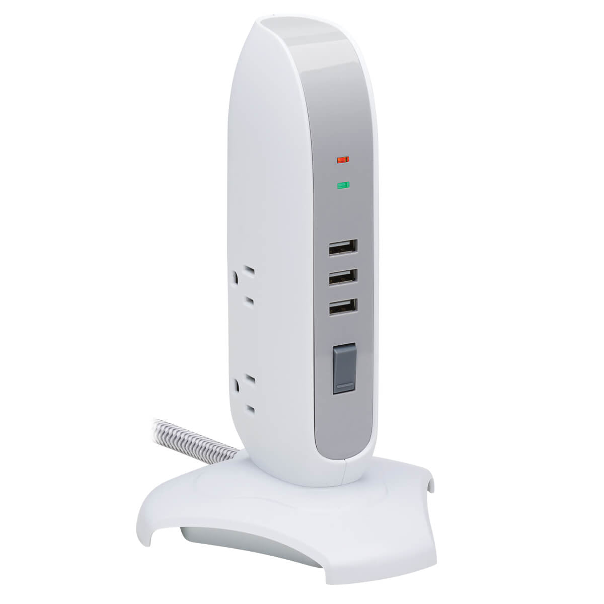 Tripp Lite TLP66USB surge protector White 5 AC outlet(s) 120 V 72" (1.83 m)