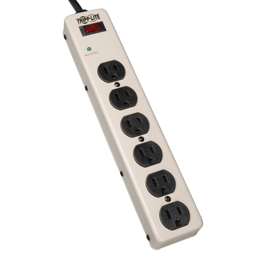 Tripp Lite PM6SN1 surge protector White 6 AC outlet(s) 120 V 70.9" (1.8 m)