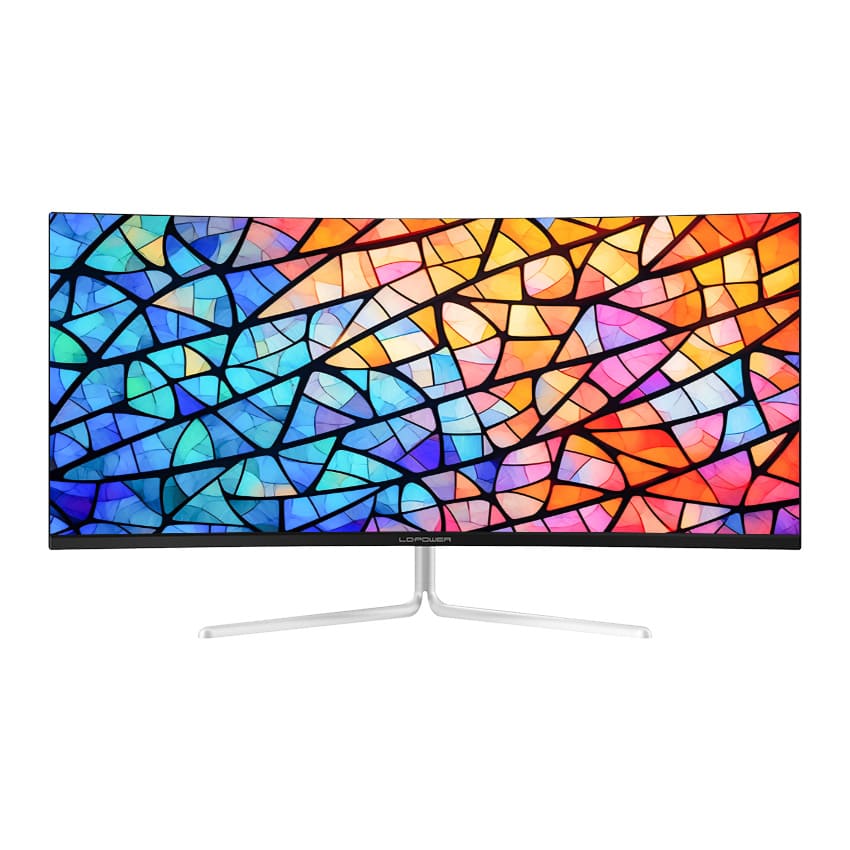 LC-M34-UWQHD-100-C-V3 - LC Power 34-Inch UWQHD 3440 x 1440 120Hz 1500R Curved VA Gaming Monitor