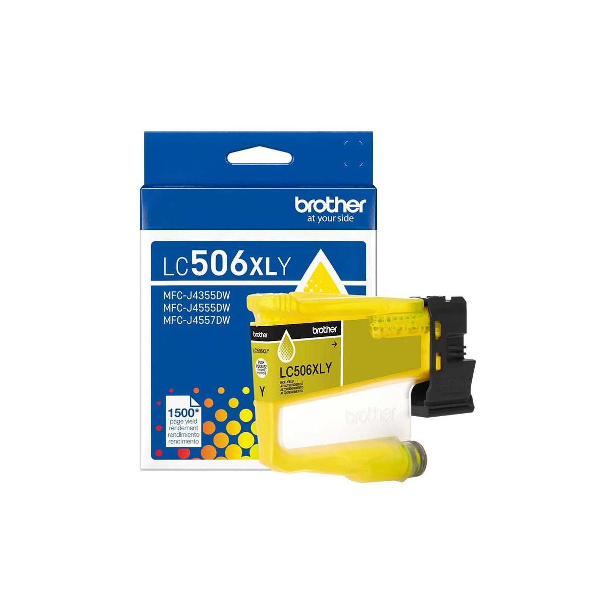 LC506XLY - Brother High-Yield Yellow Ink Cartridge Up to 1 500 Pages