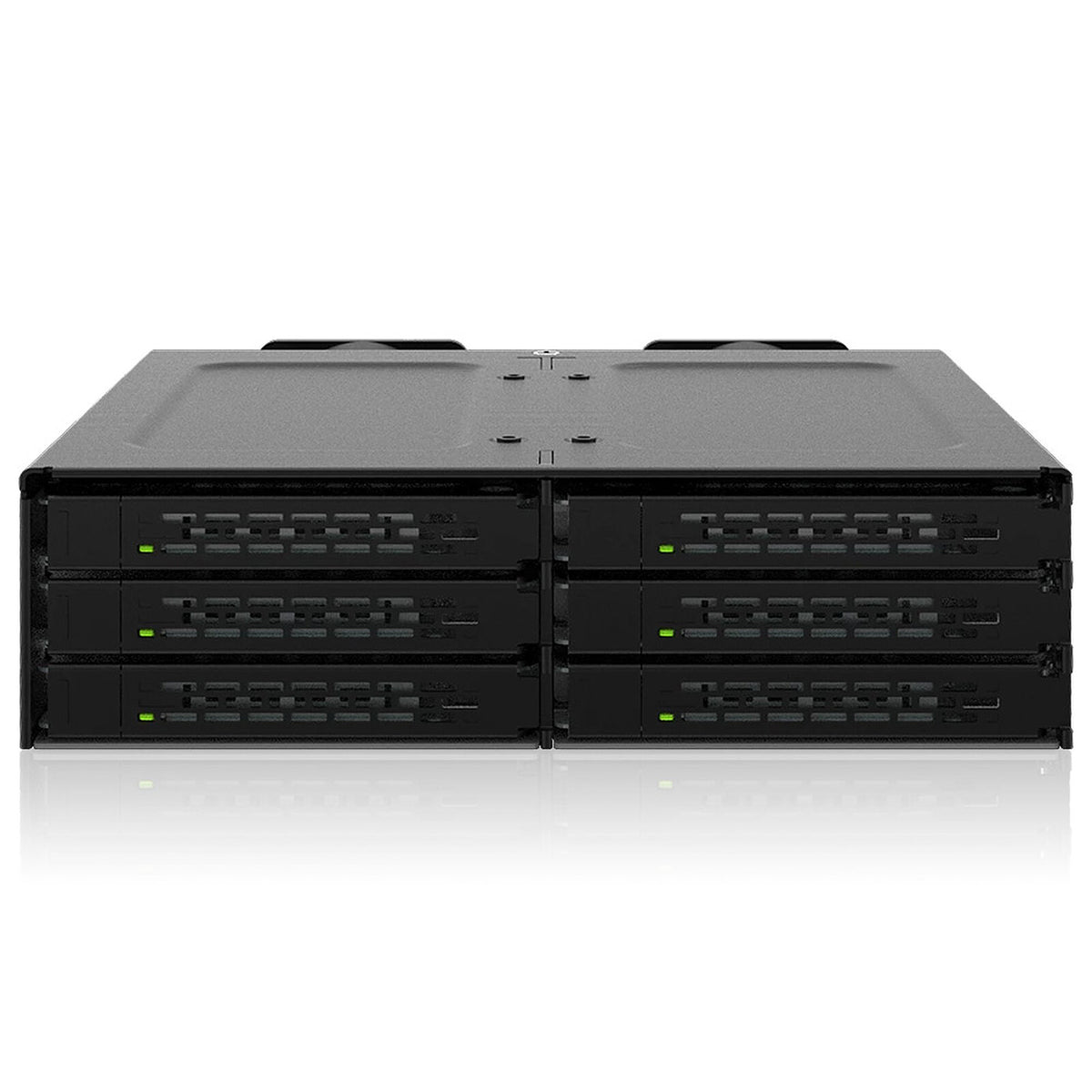 MB118VP-B - Icy Dock Dual-Bay U.2/U.3 NVMe SSD Mobile Rack