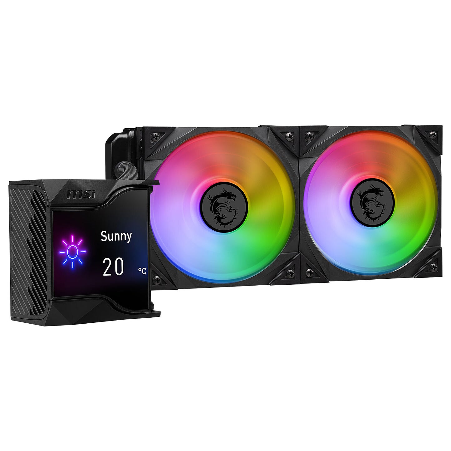 D240 - MSI Intel LGA 1700 & AMD AM5 ARGB Water Cooling Aluminum