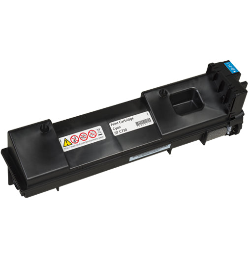407842 - Ricoh RICOH TONER CARTRIDGE CYAN SP C730 REPLACES 407124 SP C730DN