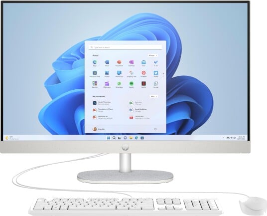 9U7M0EA - HP 27-inch All-in-One 27-cr0109ng Core i3-N300 8GB RAM 512GB SSD