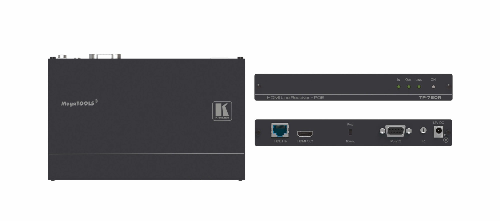 HDMI, POE, RS-232 & IR OVER HDBASET TWISTED PAIR RECEIVER– Aeonfly