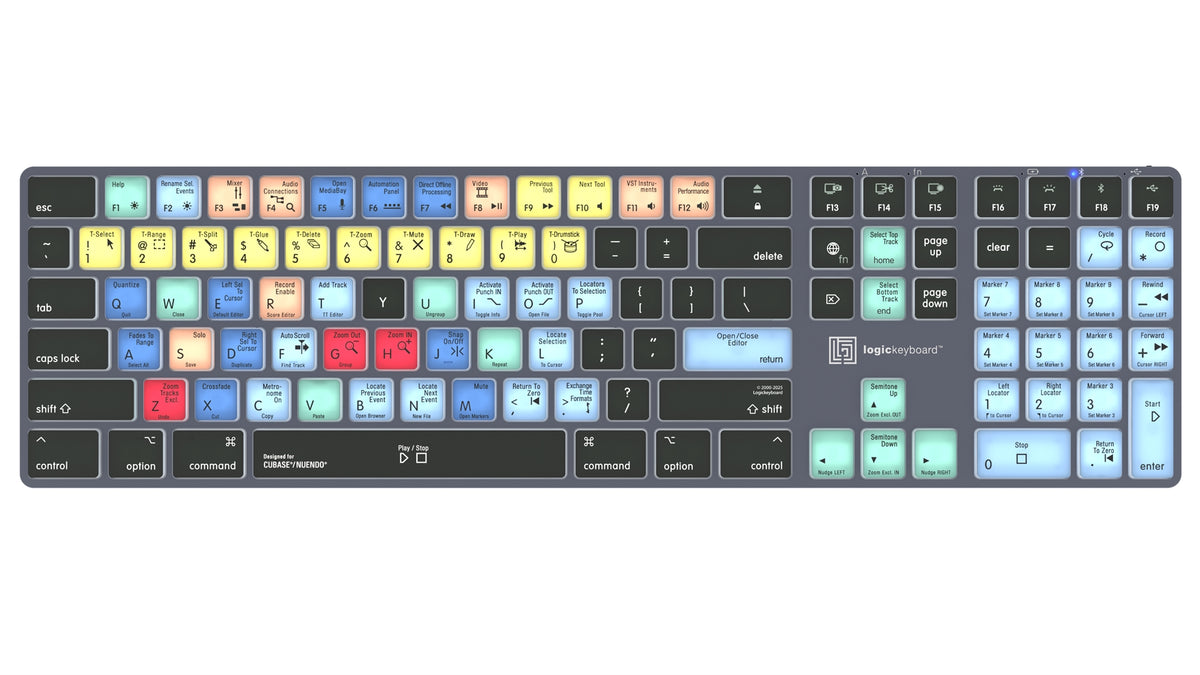 LKB-CBASE-TM-DE - LogicKeyboard Wireless Backlit German Keyboard