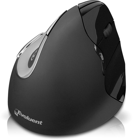 VM4RM - Evoluent EVOLUENT VERTICALMOUSE 4 RIGHT MAC - OPTICAL - WIRELESS - BLUETOOTH - BLACK - MA