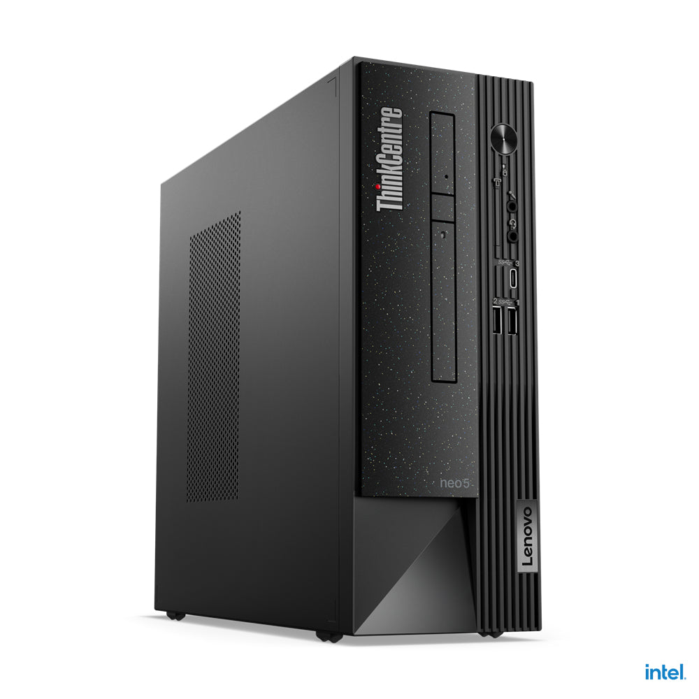 Lenovo ThinkCentre neo 50s i5-12400 SFF IntelÂ® Coreâ„¢ i5 8 GB DDR4-SDRAM 128 GB SSD Windows 11 Pro PC Black