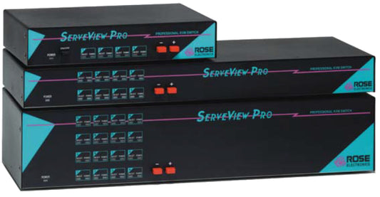 SPM-4UB - Rose SERVEVIEW PRO - PC-PLATFORM, SINGLE-USER KVM SWITCH CHAINABLE, OSD OPTIONAL1 KVM