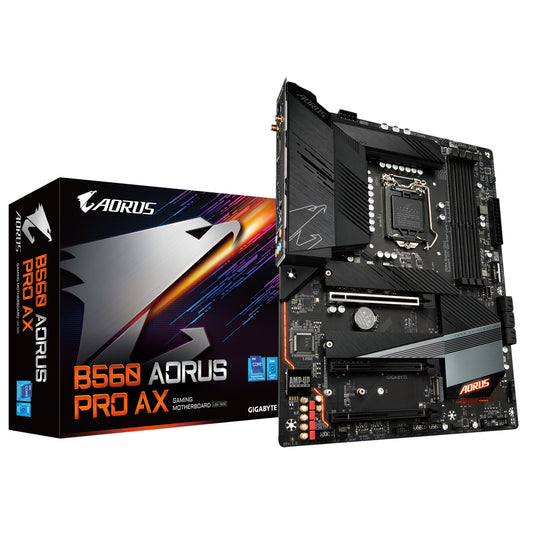 Gigabyte B560 AORUS PRO AX motherboard Intel B560 LGA 1200 ATX