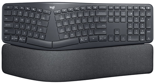 Logitech ERGO K860 keyboard RF Wireless + Bluetooth Graphite