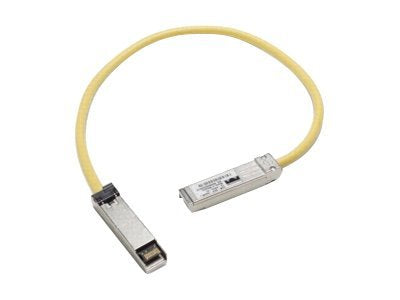 Cisco CAB-SFP-50CM= networking cable Yellow 19.7" (0.5 m)