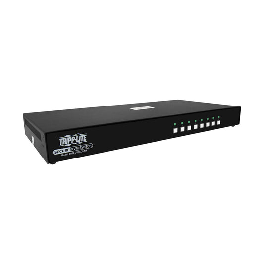 SECURE KVM SWITCH 8-PORT SINGLE HEAD DVI TO DVI NIAP PP4.0 AUDIO