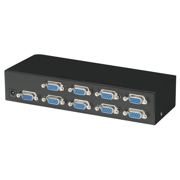 COMPACT VGA VIDEO SPLITTER - 8-CHANNEL, GSA, TAA