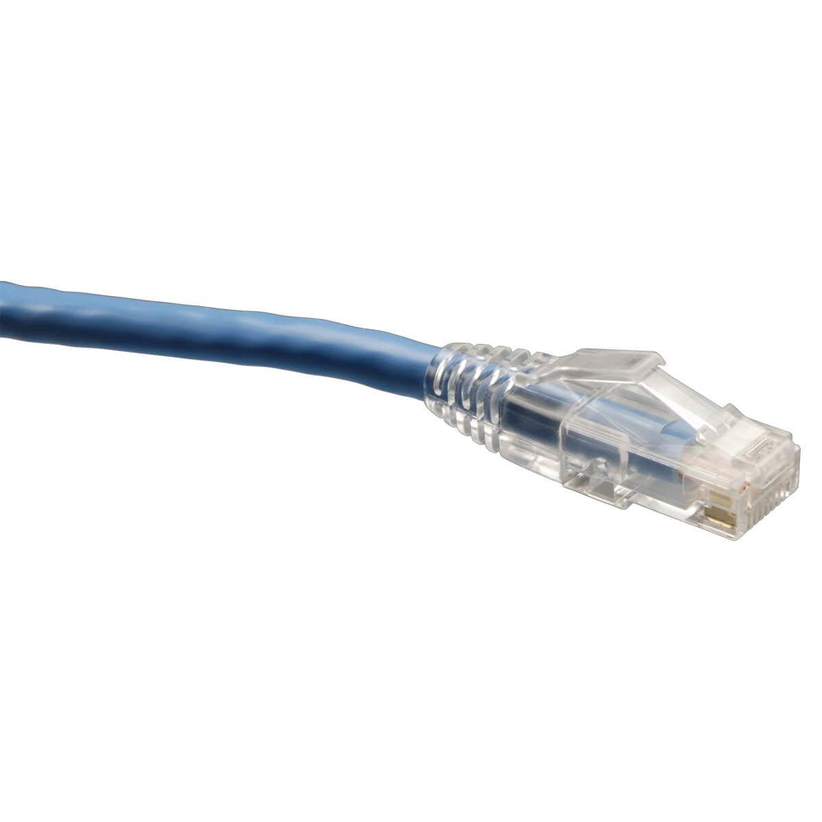 175FT CAT6 GIGABIT SOLID CONDUCTOR SNAGLESS PATCH CABLE RJ45 M/M BLUE