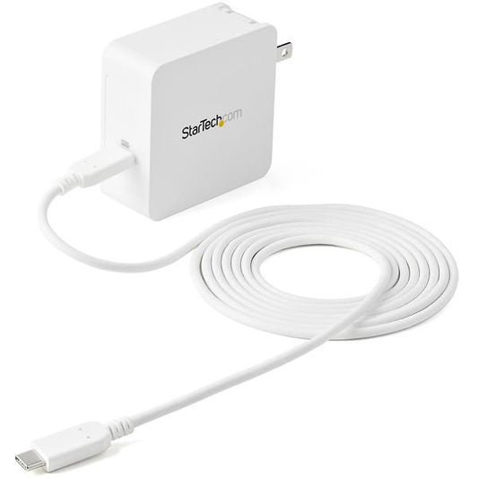 60 WATT PD UNIVERSAL USB-C LAPTOP AC WALL CHARGER W/ 6FT CABLE - COMPACT TRAVEL