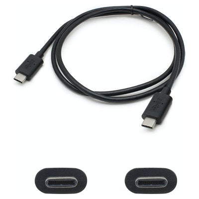 USBC2USBCRT6FB - AddOn Networks 6FT USB 3.1 (C) M/M BLACK CBL