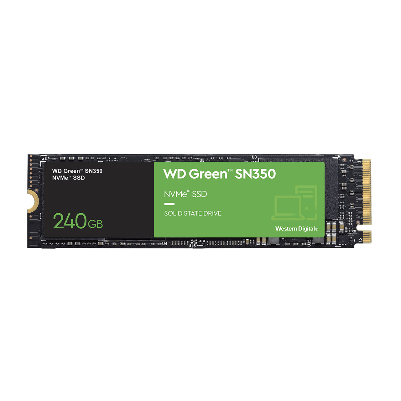 Western Digital Green SN350 M.2 240 GB PCI Express 3.0 NVMe