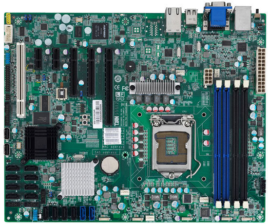 S5512G2NR-LE - Tyan ATX SINGLE-SOCKET 1155 MAINBOARD, INTEL C202 CHIPSET, 4 PCI-E, 1 PCI, UP TO 32GB