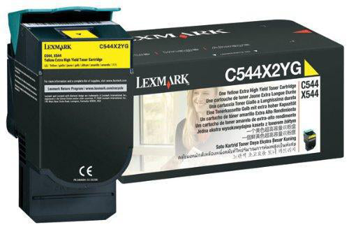 Lexmark C544X4YG toner cartridge Original Yellow 1 pcs