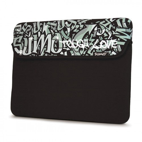 SUMO-IPADSG1 - Mobile Edge SUMO - GRAFFITI IPAD SLEEVE - 8.9IN - BLACK,NEOPRENE