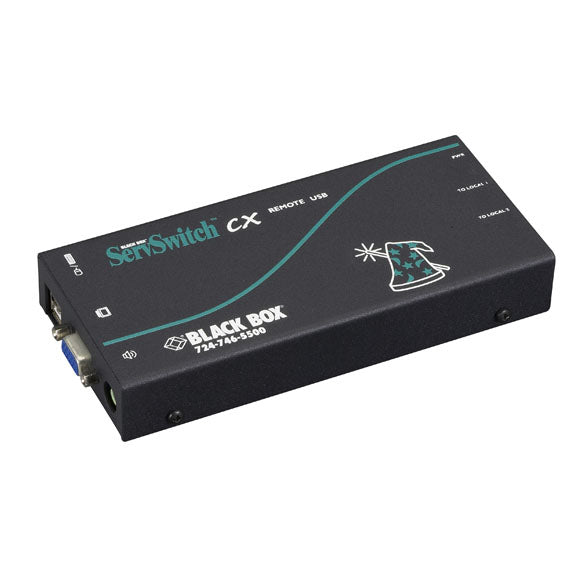 KVM SWITCH REMOTE UNIT - VGA, USB WITH AUDIO AND SKEW COMPENSATION, GSA ...