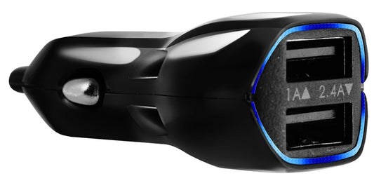 APD503CAI - Targus ISTORE DUAL CAR CHARGER 3.4A BLACK
