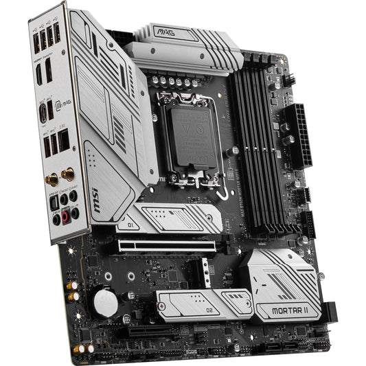 B760MMORWIFI2 - MSI MAG B760M Mortar WiFi II LGA-1700 DDR5 mATX Gaming Desktop Monitor