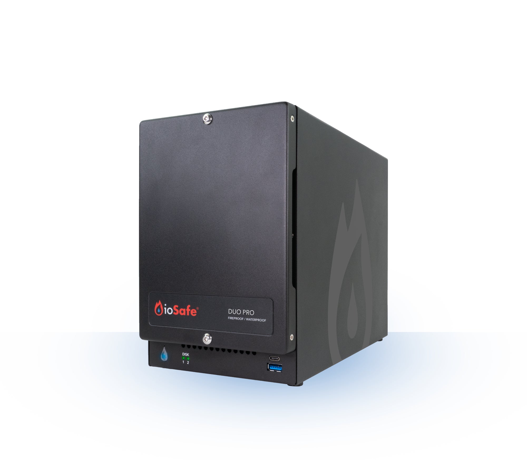 ioSafe Duo Pro disk array 8 TB Desktop Black– Aeonfly