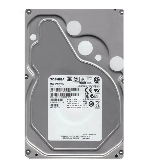 MD04ACA400 - Toshiba HDETR11GEA51 4TB 7200RPM 3.5 SATA