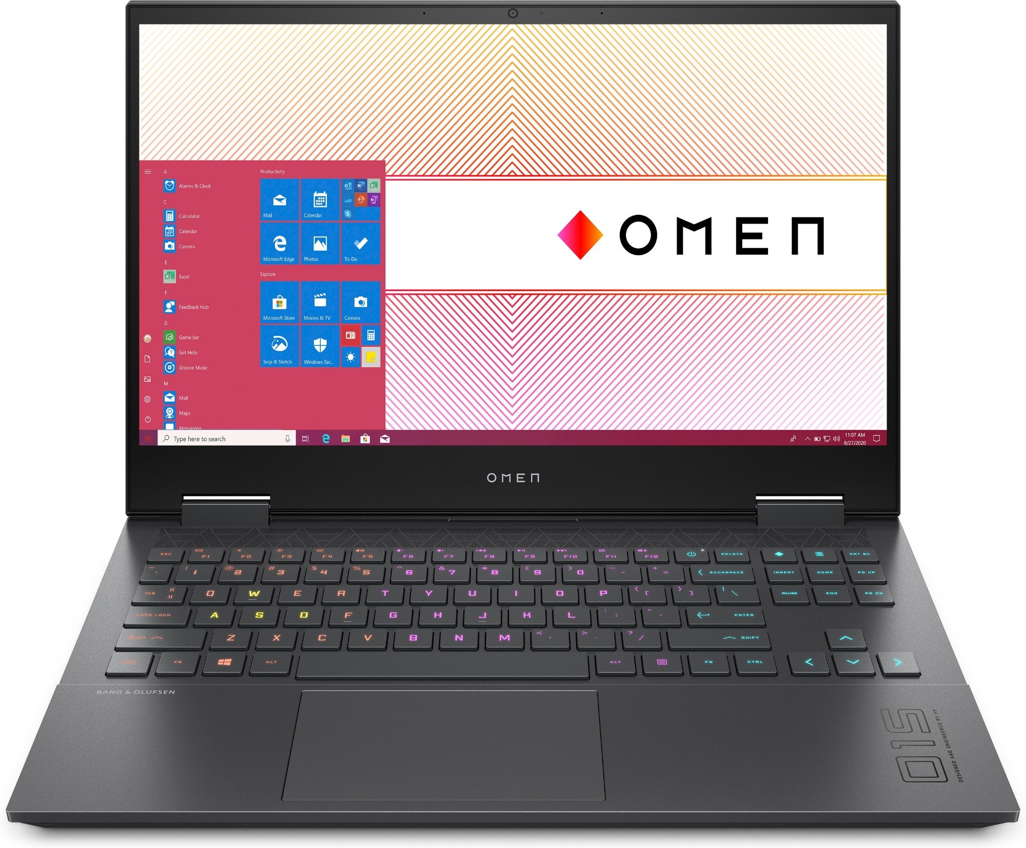 HP OMEN 15-en1010nr 5800H Notebook 15.6" Full HD AMD Ryzenâ„¢ 7 8 GB DDR4-SDRAM 512 GB SSD NVIDIA GeForce RTX 3060 Wi-Fi 6 (802.11ax) Windows 11 Home Black, Silver