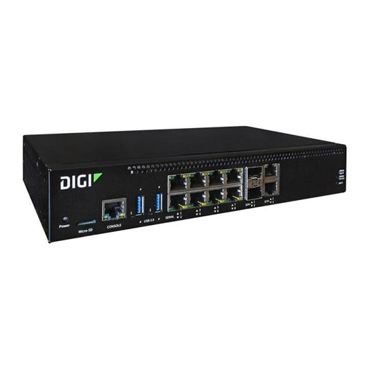 EZ08-A100-US - Digi Connect EZ 8 - Serial Server, 8-port, RS-232, US Power Cord