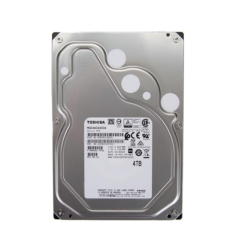 MG04ACA400A - Toshiba 3.5 TOMCAT/SATA/4KN/4TB