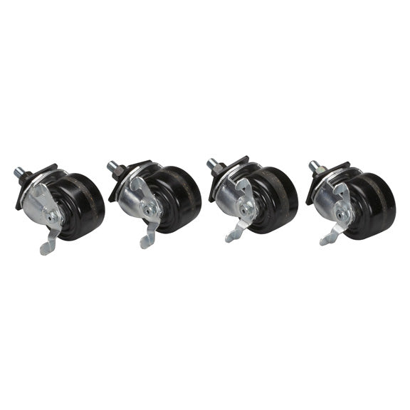 RM7006-R2 - Black Box CASTER SET FOR 4-POST FIXED DEPTH RACKS , GSA, TAA